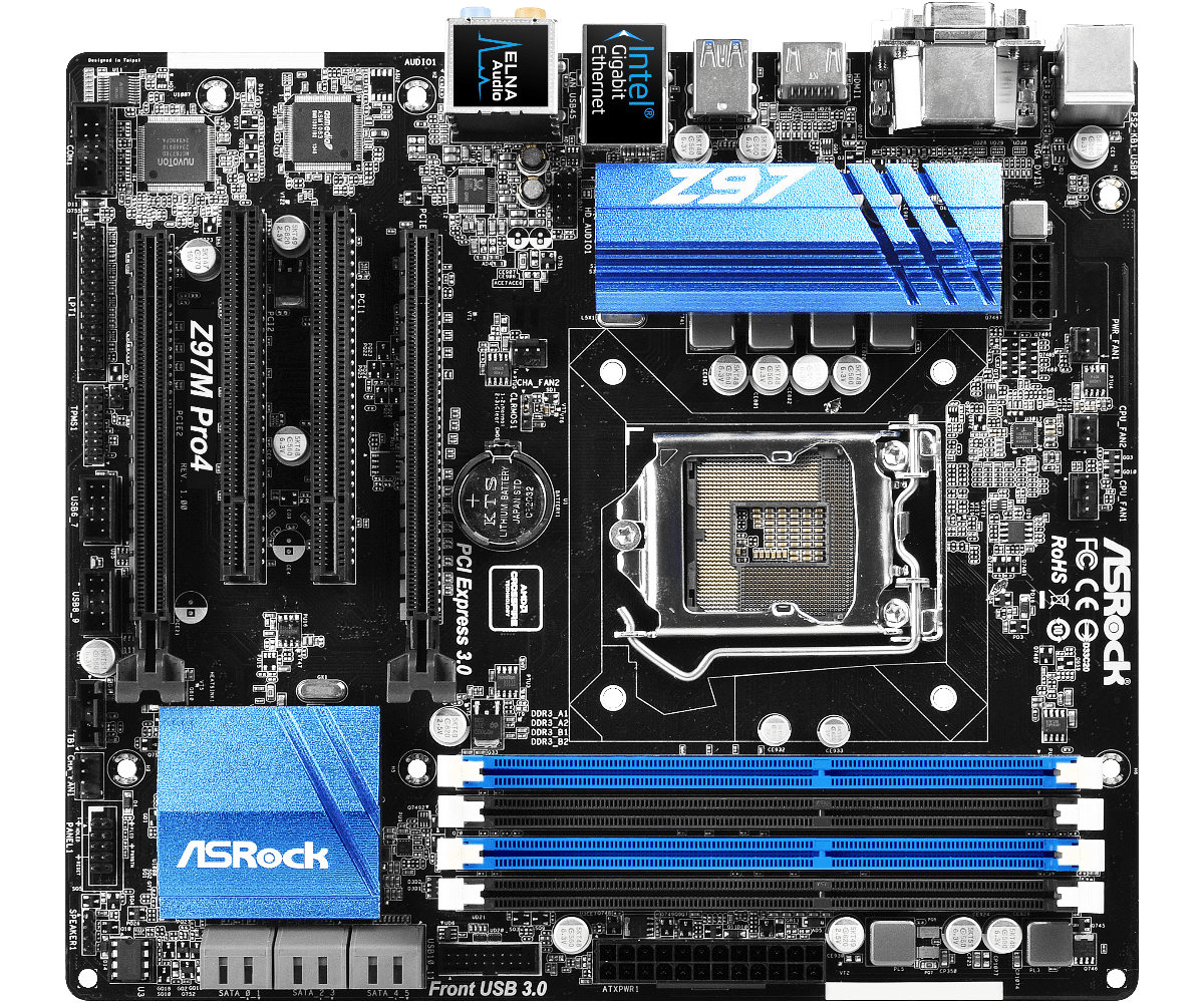 Asrock z97 pro4 обзор